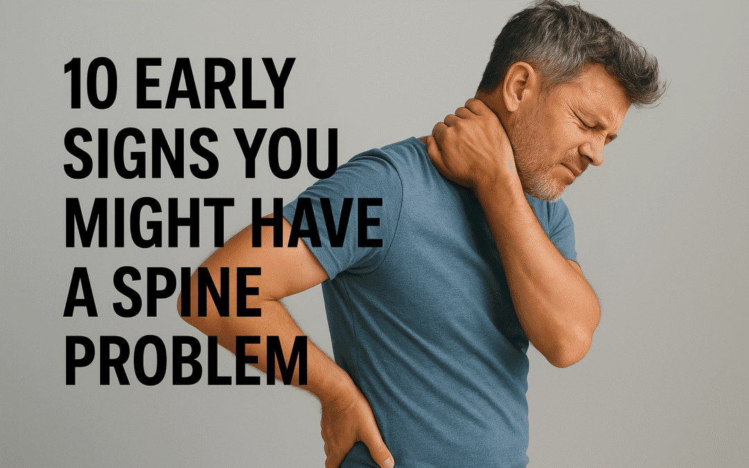 10 Early Signs You Might Have a Spine Problem