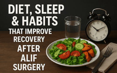 Diet, Sleep & Habits That Improve Recovery After ALIF Surgery