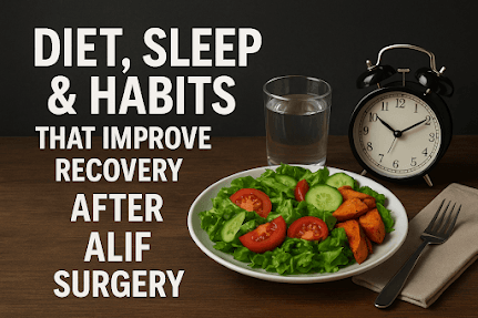 Diet, Sleep & Healthy Habits for Faster ALIF Surgery Recovery