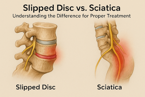 Slipped Disc vs. Sciatica: Understanding the Difference for Proper Treatment