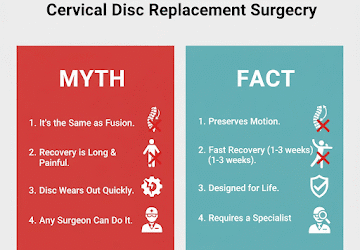 Common Myths and Facts About Cervical Disc Replacement Surgery