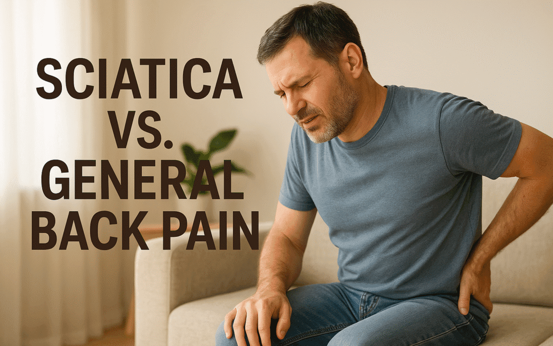 Sciatica vs. General Back Pain: How to Know the Difference and Get the Right Treatment